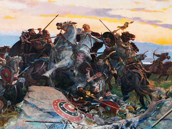 Князь Светослав – храбрый славянский князь Киевской Руси